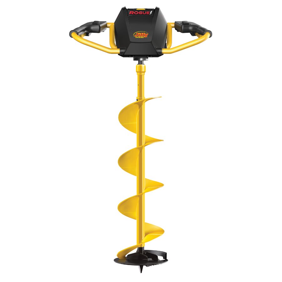 ICE AUGER JIFFY ROGUE 80V W / 10'' HYBRID DRILL