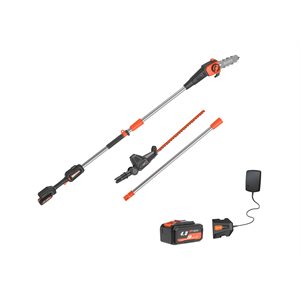 ENS. TAILLE-HAIE / SCIE À MAT 20V 4AH