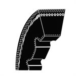 NARROW MULTIPLE RAW EDGE COGGED V-BELTS 3 / 8"X40"