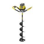 ICE AUGER JIFFY E6 LIGHTNING 40V W /  8'' TORCH DRILL