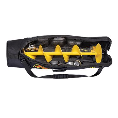 JIFFY ICE DRILL ASM. TORCH 8'' W / TOUGH BAG #4628-B